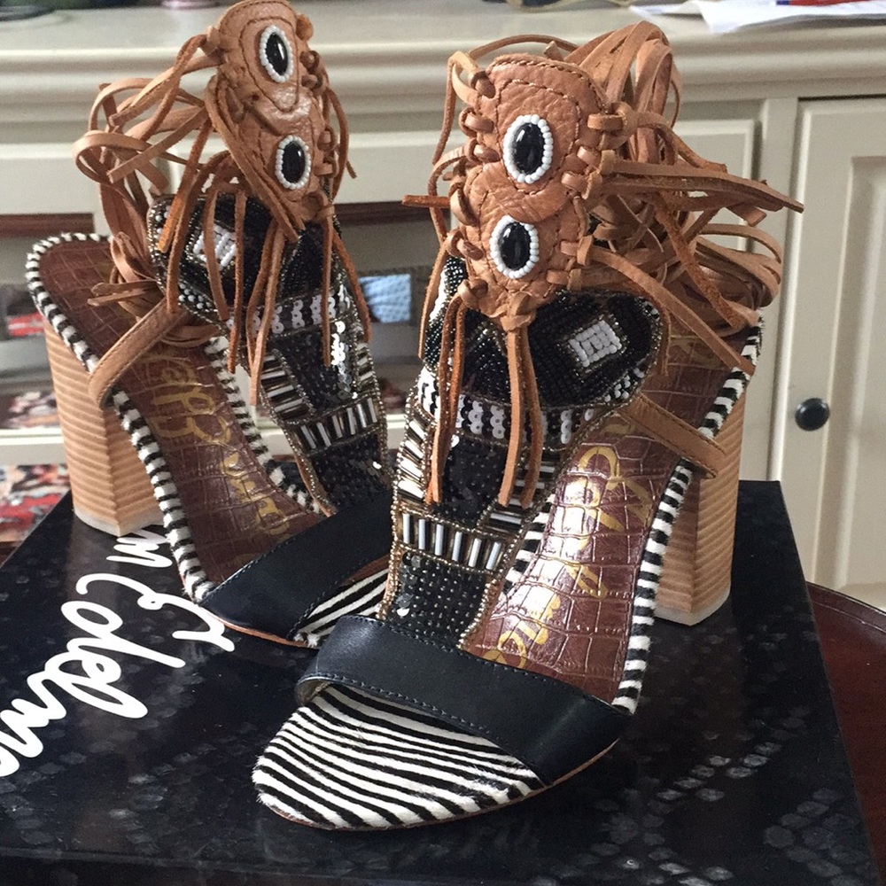 Sam Edelman
Yates Genuine Calf Hair Sandal